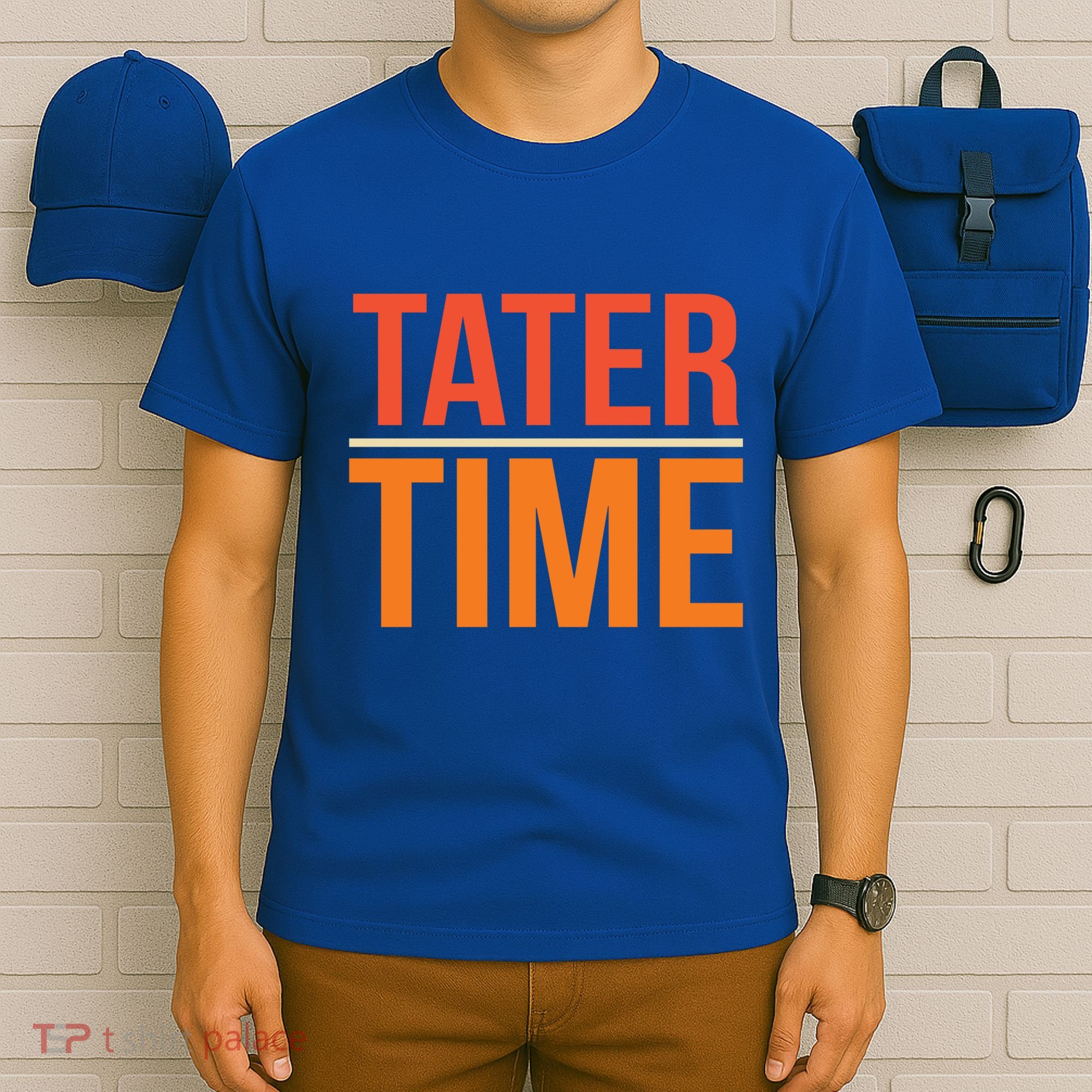 Tater Time Fun Turkey Thanksgiving Family Graphic Gift T-Shirt