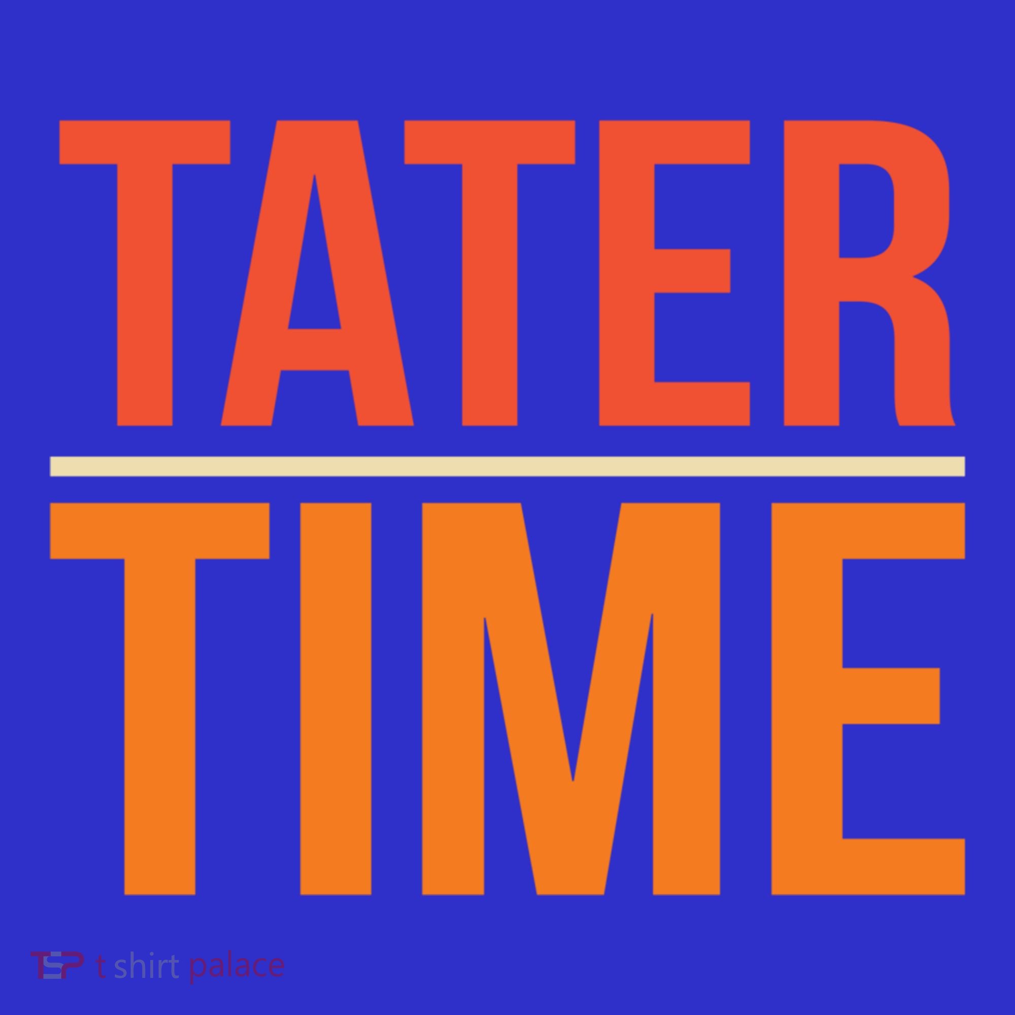 Tater Time Fun Turkey Thanksgiving Family Graphic Gift T-Shirt