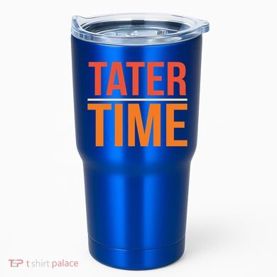 Tater Time Fun Turkey Thanksgiving Family Graphic Gift Tumbler