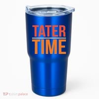 Tater Time Fun Turkey Thanksgiving Family Graphic Gift Tumbler thumb 0