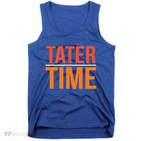 Tater Time Fun Turkey Thanksgiving Family Graphic Gift Tank Top thumb 0