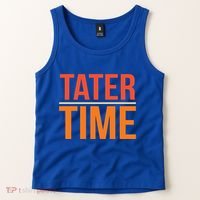 Tater Time Fun Turkey Thanksgiving Family Graphic Gift Tank Top thumb 2