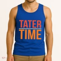 Tater Time Fun Turkey Thanksgiving Family Graphic Gift Tank Top thumb 3