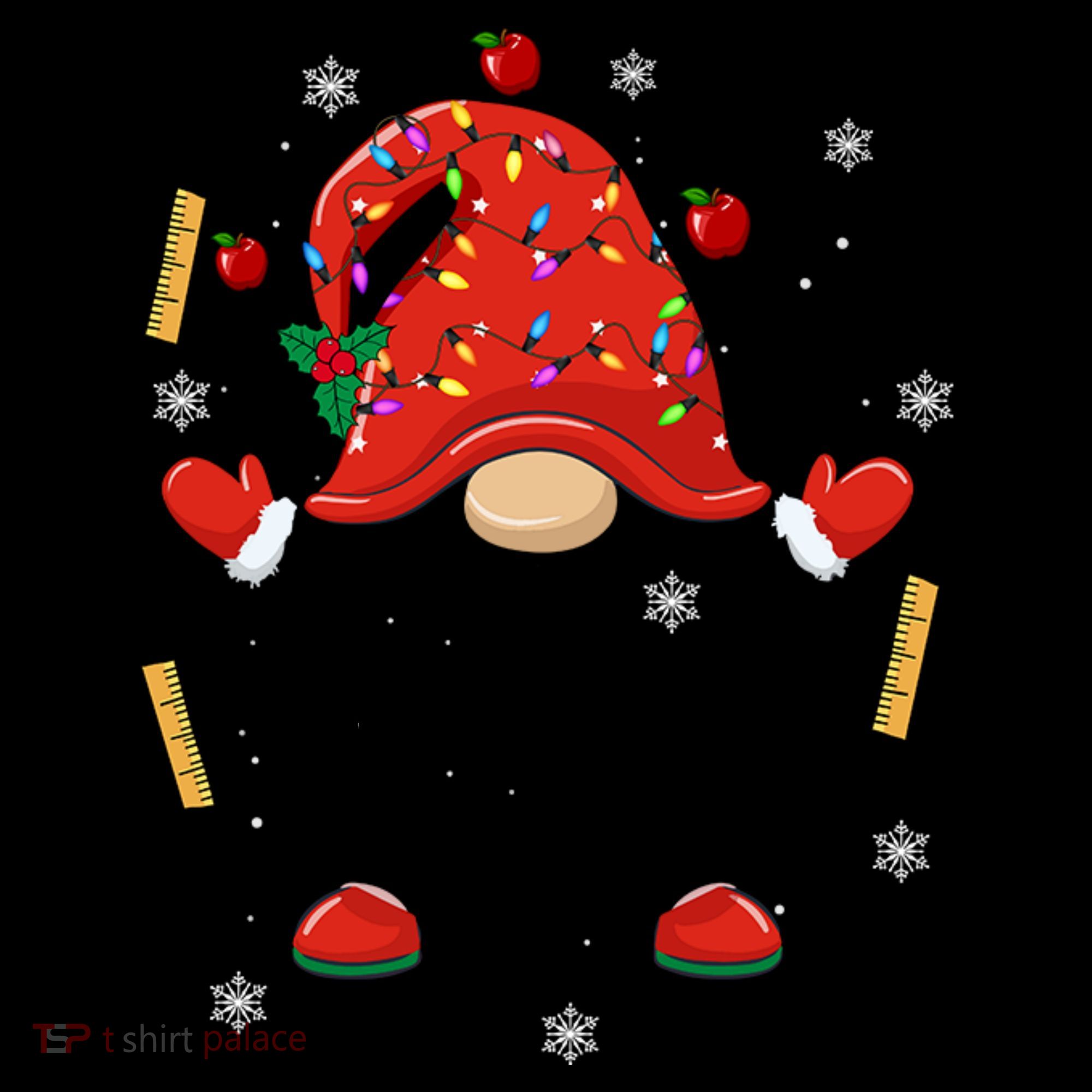 The Teacher Gnome Holiday Festive Coffee Mug