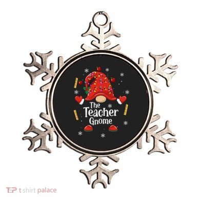 The Teacher Gnome Holiday Festive Ornament