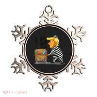 Time To Go To Jail Funny Anti Trump Ornament thumb 0
