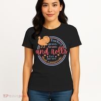 Thanksgiving Turkey Gravy Beans And Rolls Let Me See That Casserole Women's T-Shirt thumb 4