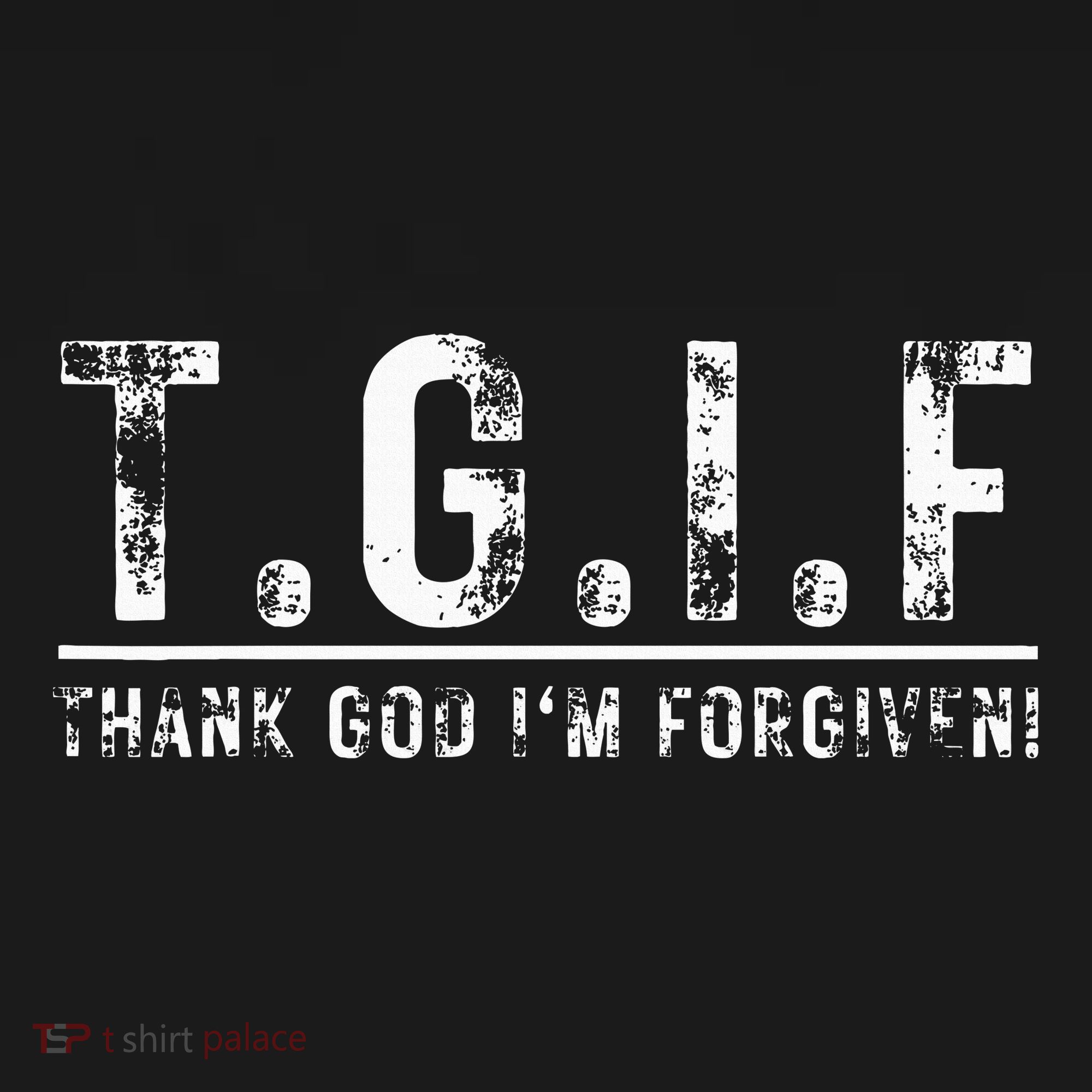 T.G.I.F Thank God IM Forgiven Funny Quote Tgif Wo Women's Hoodie