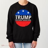 Trump The Great Maga King Logo Women's Sweatshirt thumb 0