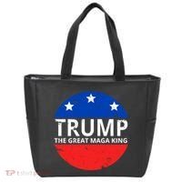 Trump The Great Maga King Logo Tote Bag thumb 0