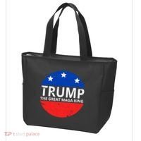 Trump The Great Maga King Logo Tote Bag thumb 3