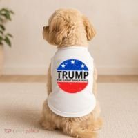 Trump The Great Maga King Logo Doggie Tank thumb 2