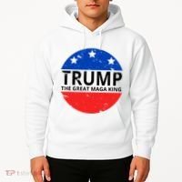 Trump The Great Maga King Logo Hoodie thumb 2