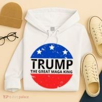 Trump The Great Maga King Logo Hoodie thumb 4