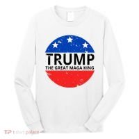 Trump The Great Maga King Logo Long Sleeve Shirt thumb 0
