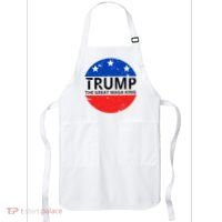 Trump The Great Maga King Logo Apron thumb 0