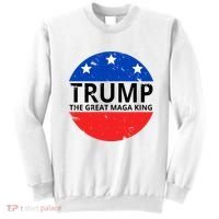 Trump The Great Maga King Logo Sweatshirt thumb 0
