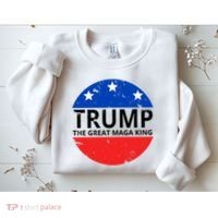 Trump The Great Maga King Logo Sweatshirt thumb 2
