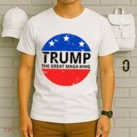 Trump The Great Maga King Logo T-Shirt thumb 6