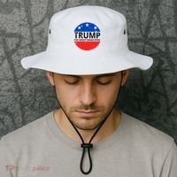 Trump The Great Maga King Logo Bucket Hat thumb 2