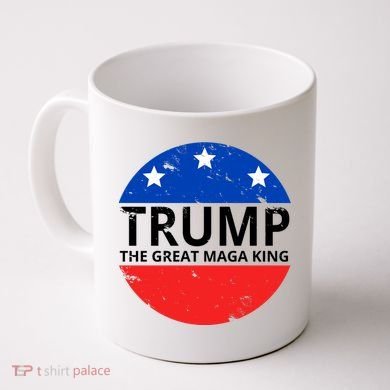 Trump The Great Maga King Logo Coffee Mug