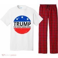 Trump The Great Maga King Logo Pajama Set thumb 0