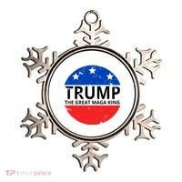 Trump The Great Maga King Logo Ornament thumb 0