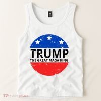 Trump The Great Maga King Logo Tank Top thumb 2