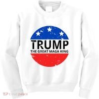 Trump The Great Maga King Logo Kids Sweatshirt thumb 0