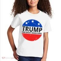 Trump The Great Maga King Logo Kids T-Shirt thumb 2