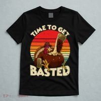 Time To Get Basted Funny Beer Thanksgiving Turkey Gift T-Shirt thumb 5