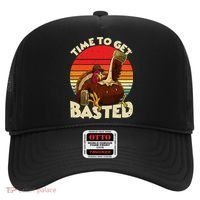 Time To Get Basted Funny Beer Thanksgiving Turkey Gift Hat thumb 0