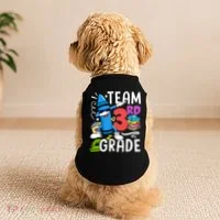 Team Third Grade Cute Funny Doggie Tank thumb 2