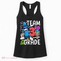 Team Third Grade Cute Funny Women's Tank Top thumb 0
