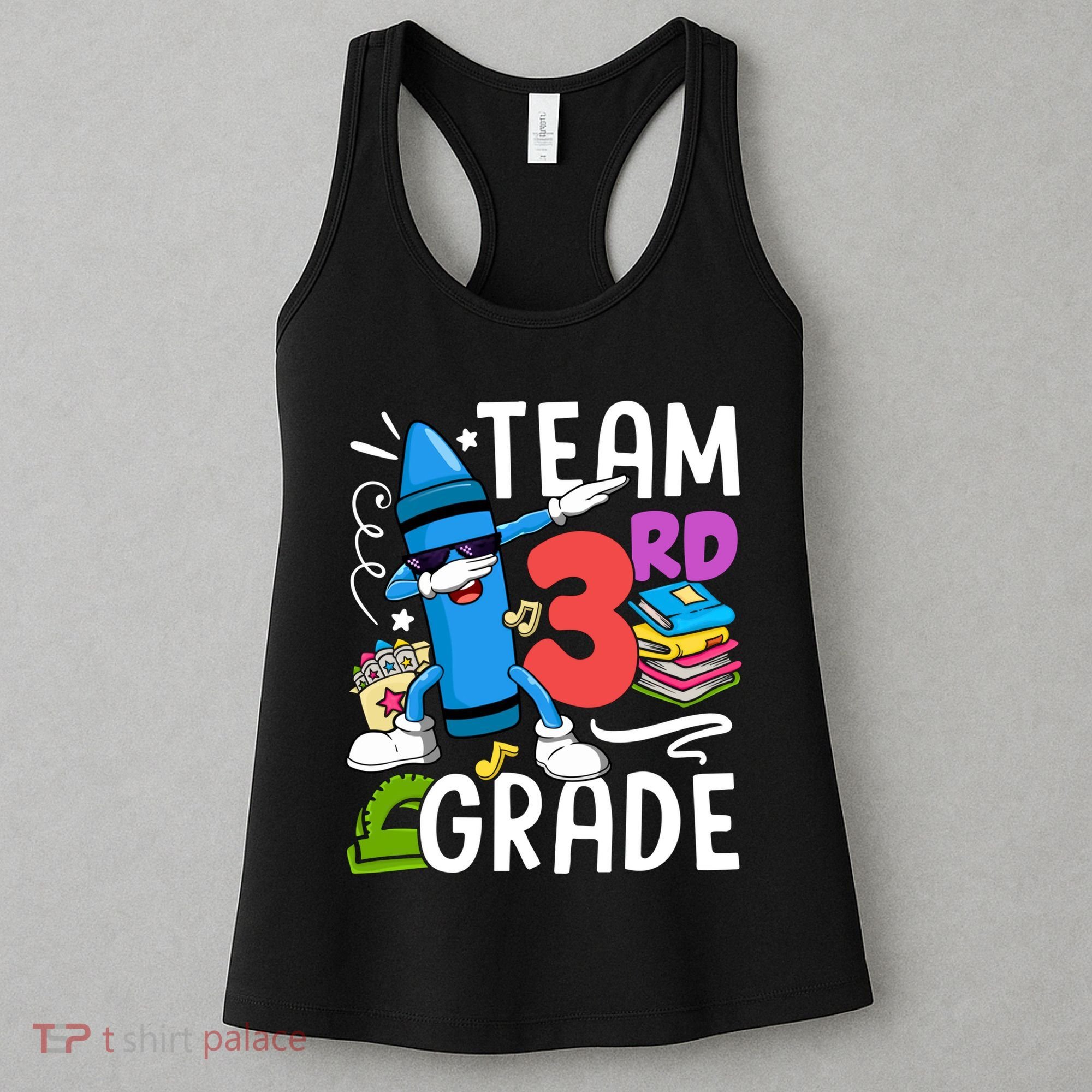 Team Third Grade Cute Funny Women's Tank Top