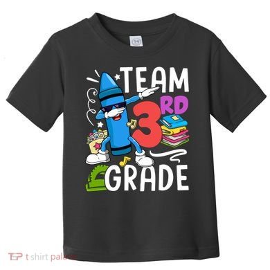 Team Third Grade Cute Funny Toddler T-Shirt