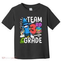 Team Third Grade Cute Funny Toddler T-Shirt thumb 0