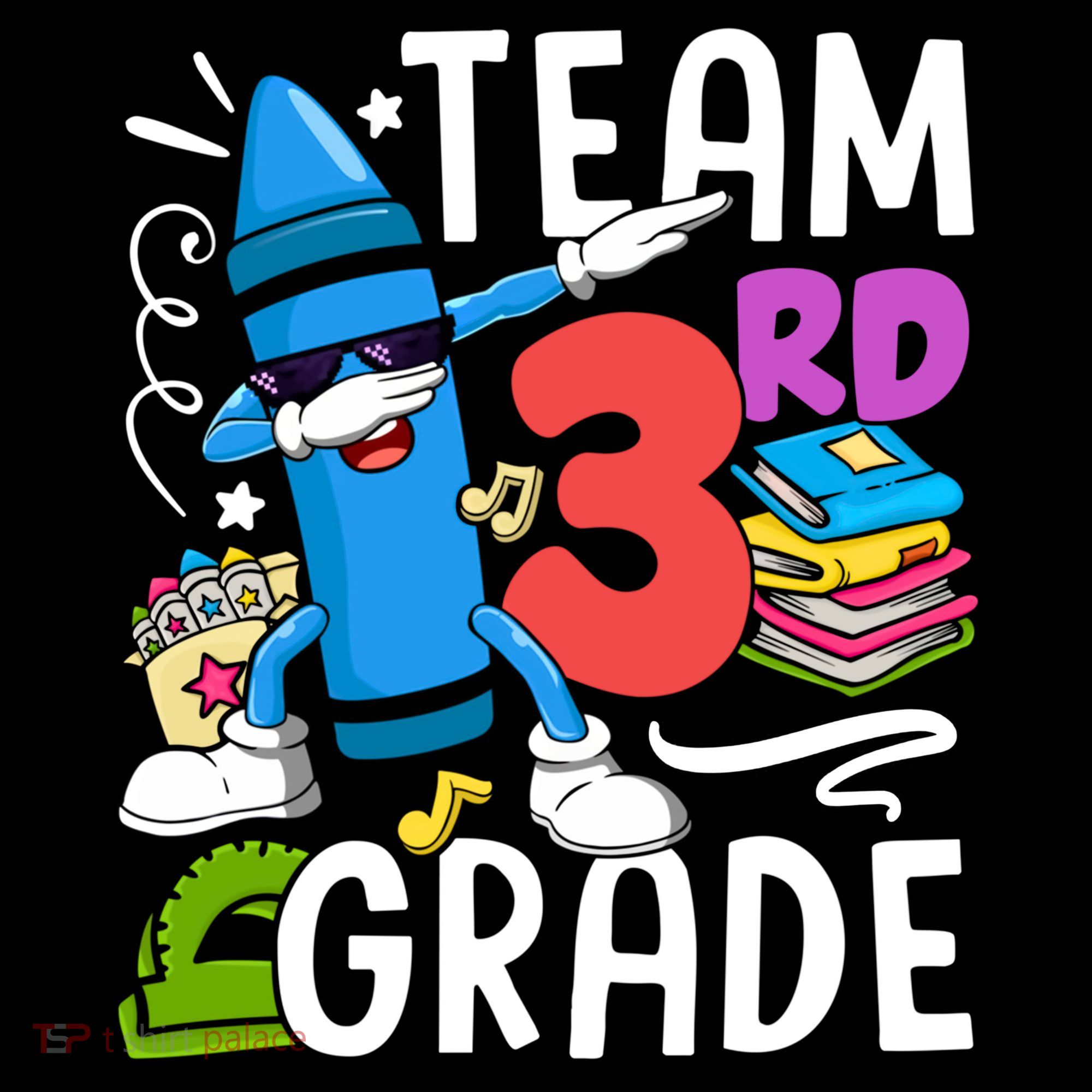 Team Third Grade Cute Funny Women's Long Sleeve Shirt