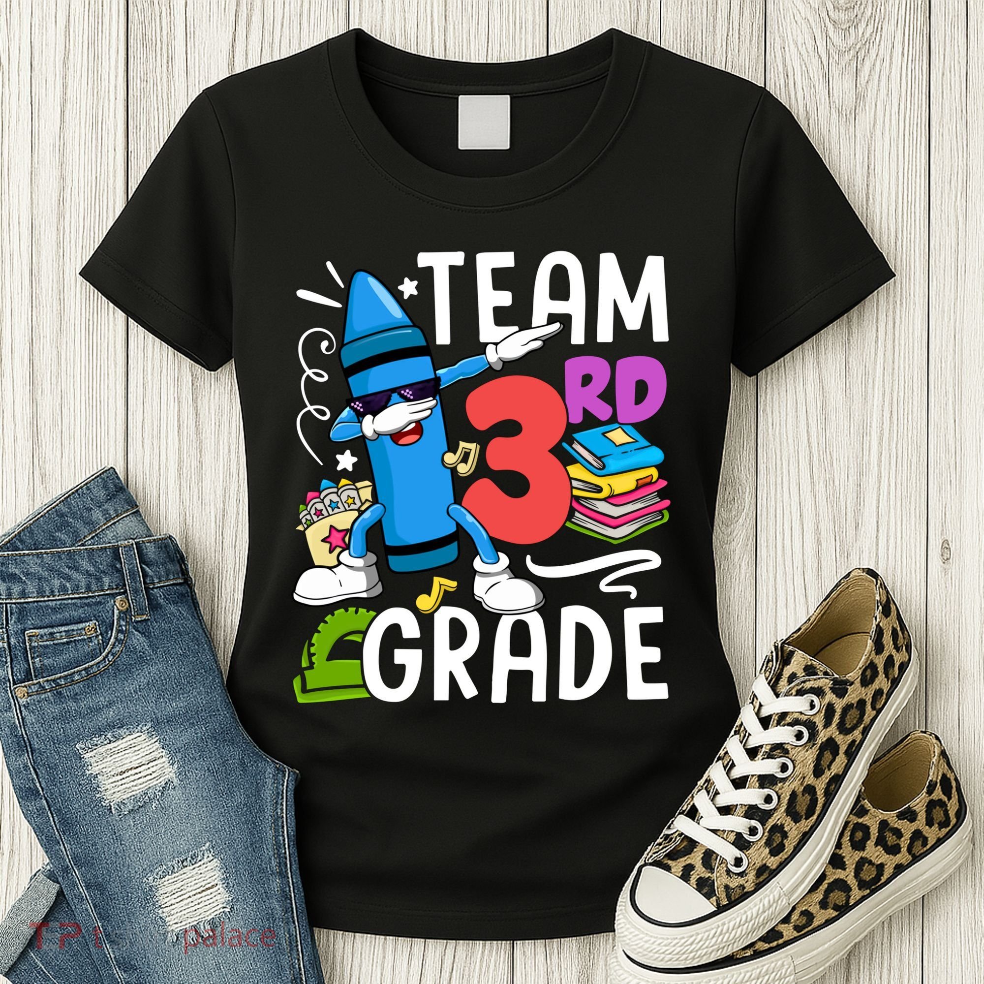 Team Third Grade Cute Funny Women's T-Shirt