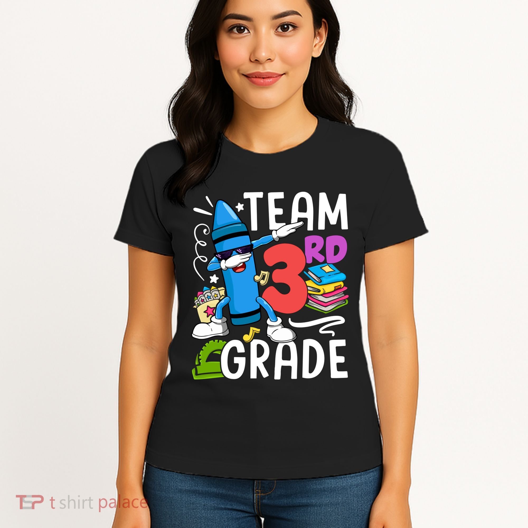 Team Third Grade Cute Funny Women's T-Shirt