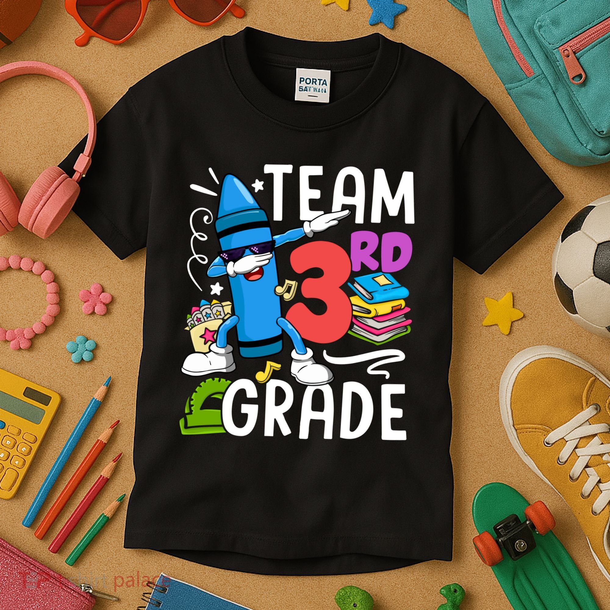 Team Third Grade Cute Funny Kids T-Shirt