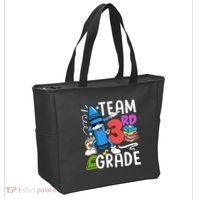 Team Third Grade Cute Funny Tote Bag thumb 2