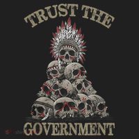 Trust The Government Skull Native American Chief Beanie thumb 2