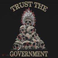 Trust The Government Skull Native American Chief Visor thumb 3