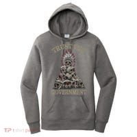 Trust The Government Skull Native American Chief Women's Hoodie thumb 0