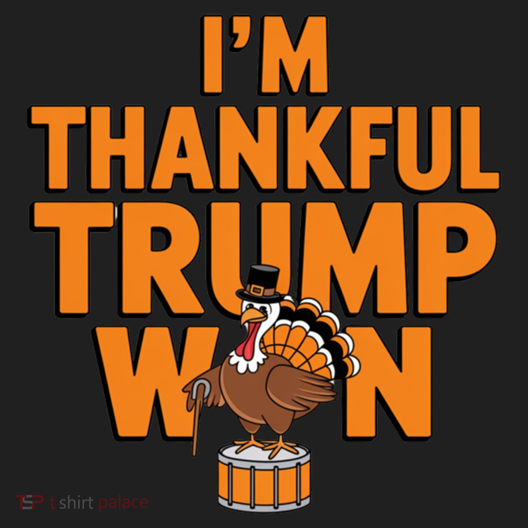 Trump Thanksgiving Gift IM Thankful Trump Won Cute Gift Beanie