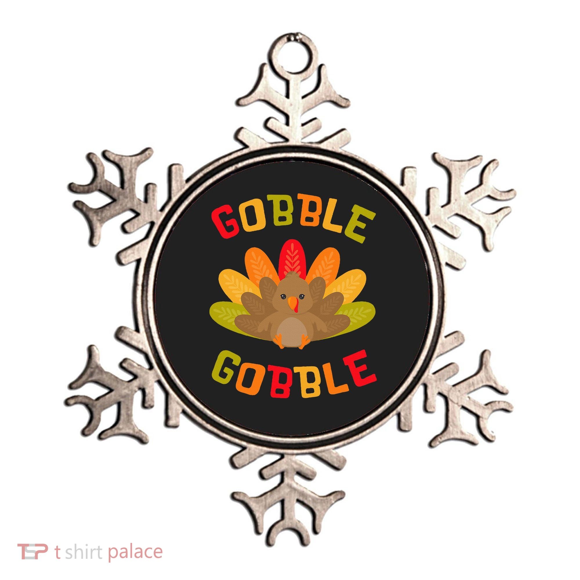 Thanksgiving Turkey Gobble Ornament