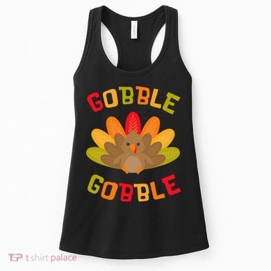 Thanksgiving Turkey Gobble Women's Tank Top