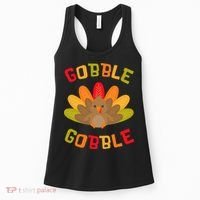 Thanksgiving Turkey Gobble Women's Tank Top thumb 0