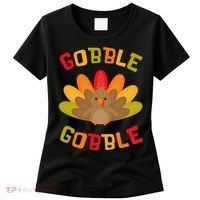 Thanksgiving Turkey Gobble Women's T-Shirt thumb 0